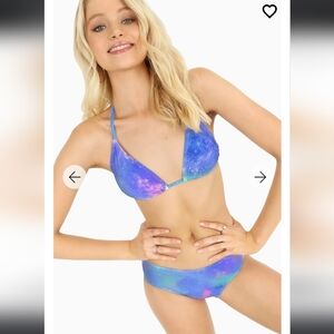Rare Blackmilk Galaxy Pastel Bikini Set